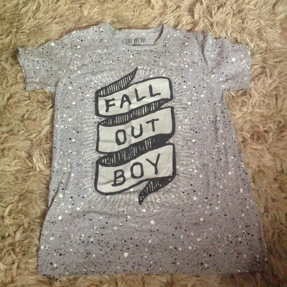 Fall out boy splatter tee